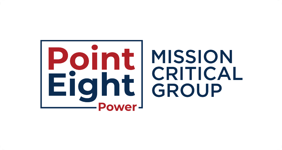 Point Eight Power Mission Critical Group logo.