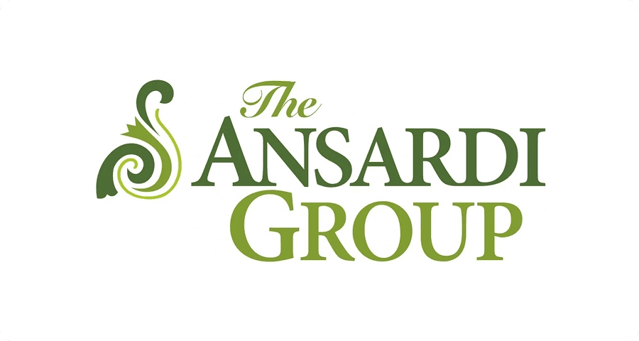 The Ansardi Group logo with green design.