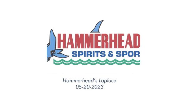 Hammerhead Spirits & Spor logo with date.