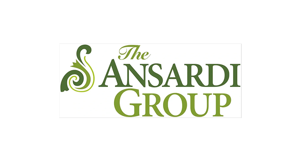 The Ansardi Group logo with decorative design.